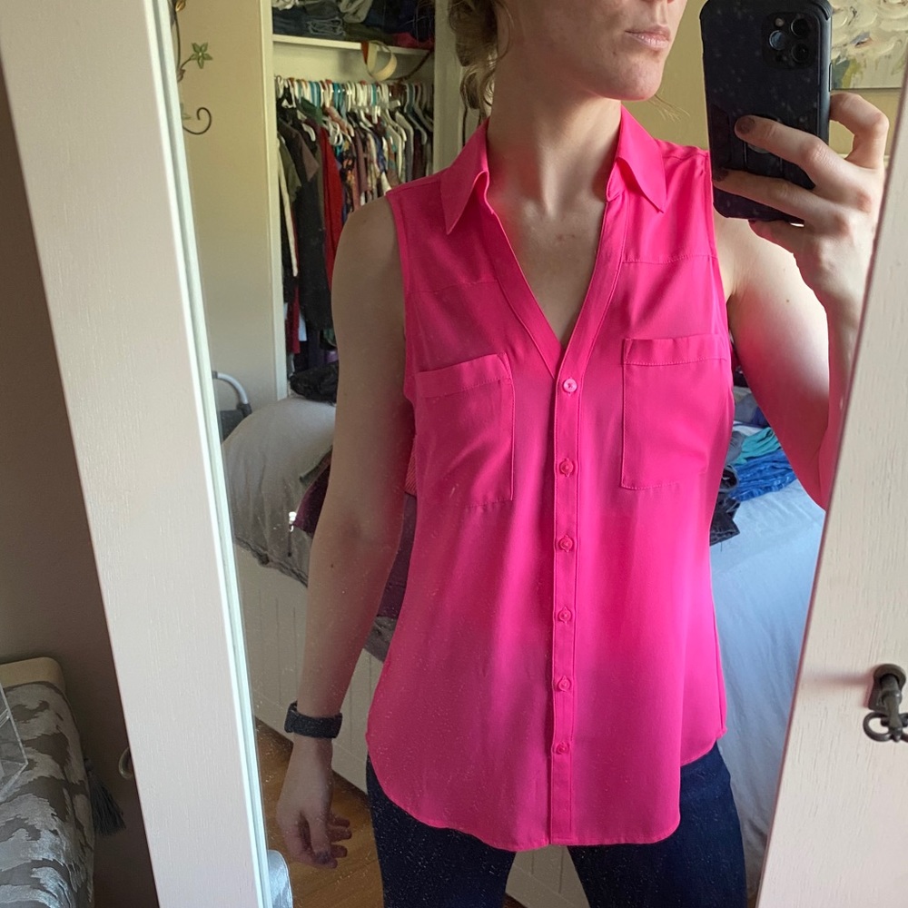 Express Portofino button up blouse